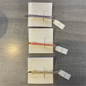 Set of 3 Kendra Scott barrettes